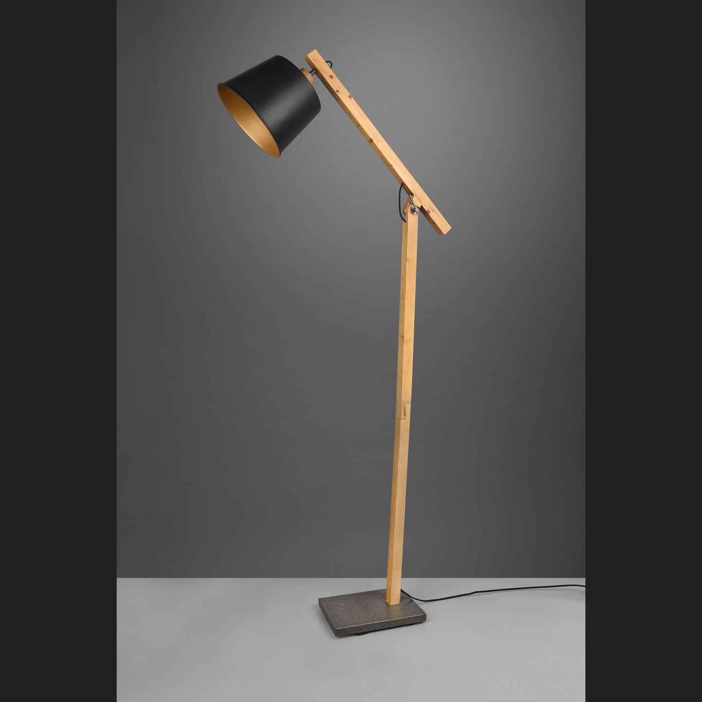 Harris - Floor lamp - Black Matt - Trio