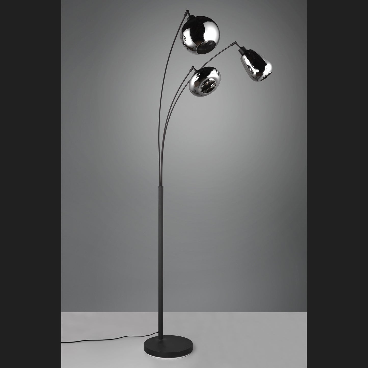 Lumina - Floor lamp - Chrome Plated - Trio