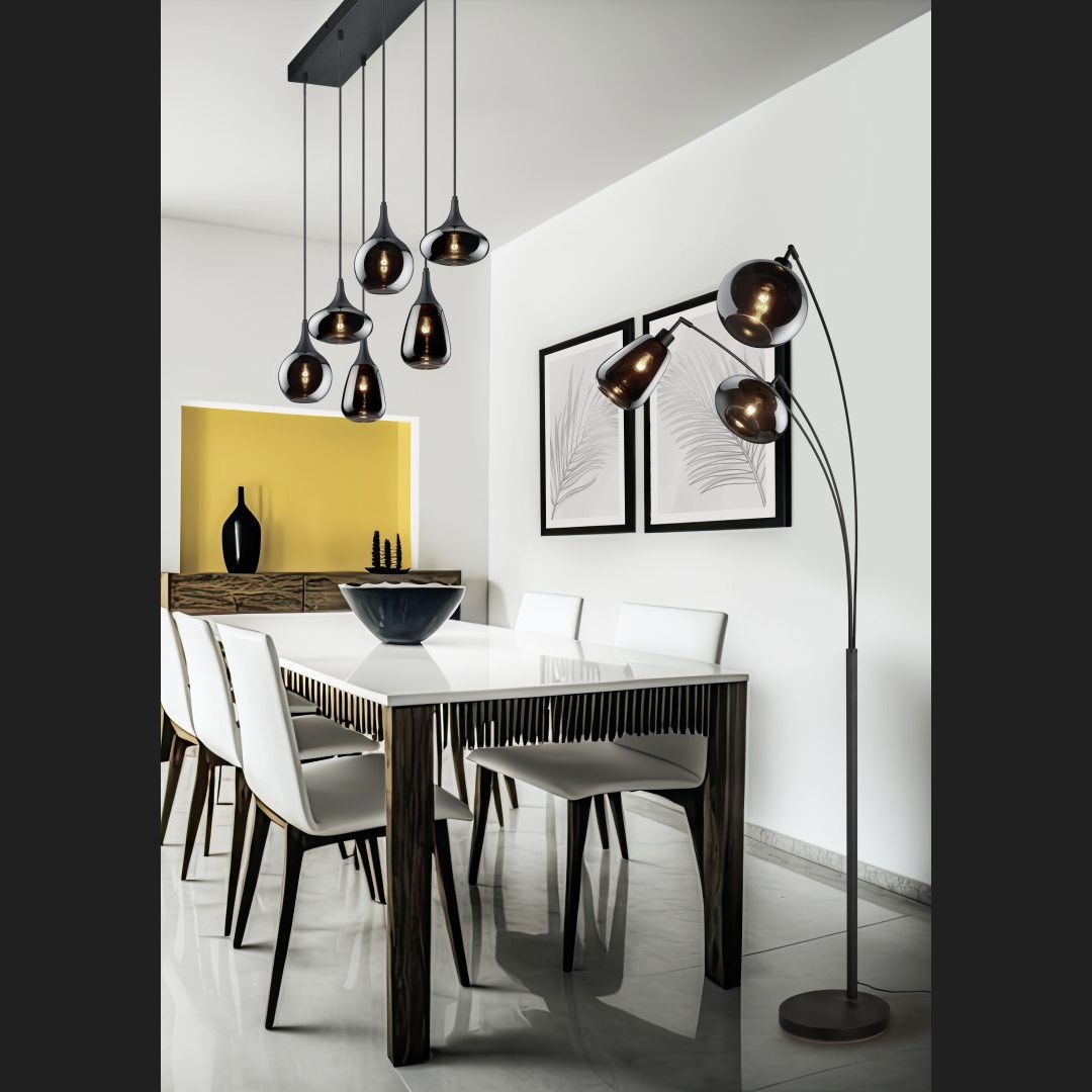 Lumina - Floor lamp - Chrome Plated - Trio