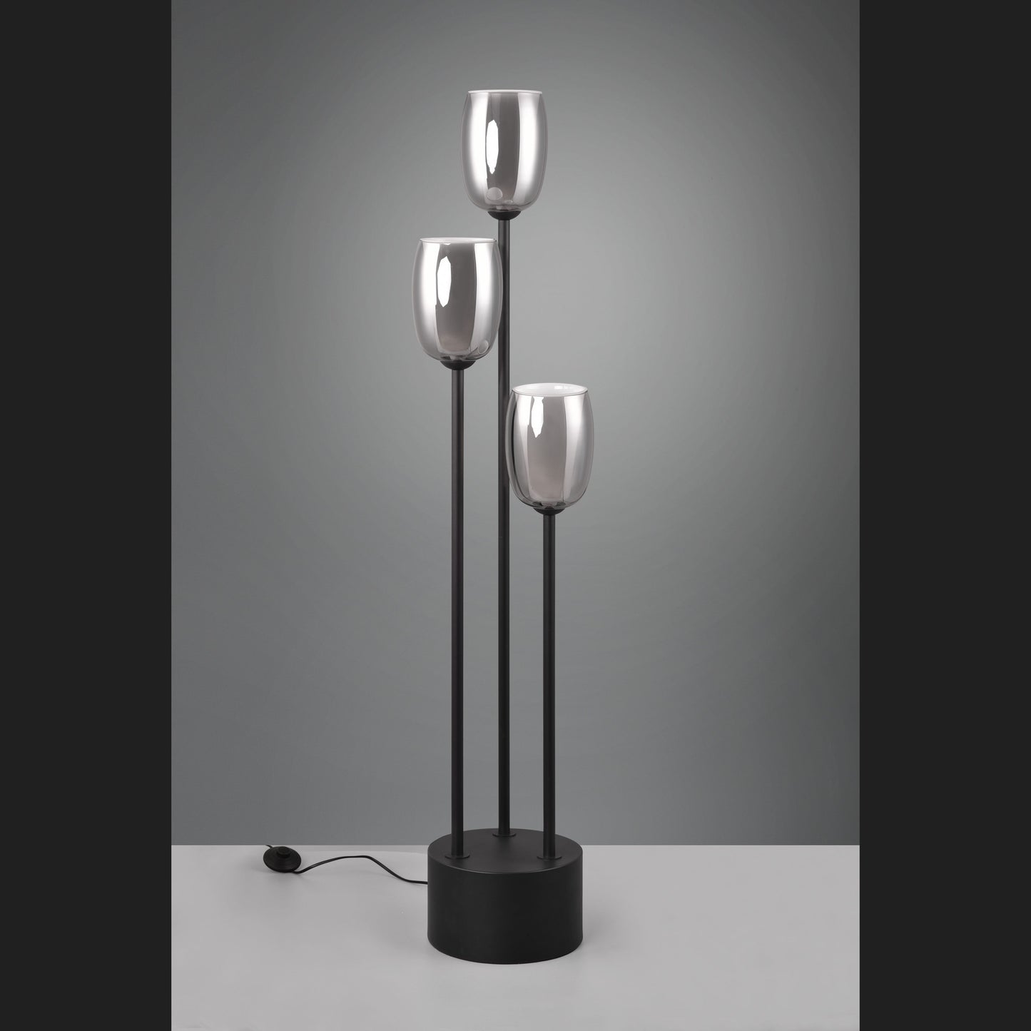 Barret - Floor lamp - White - TRIO Select