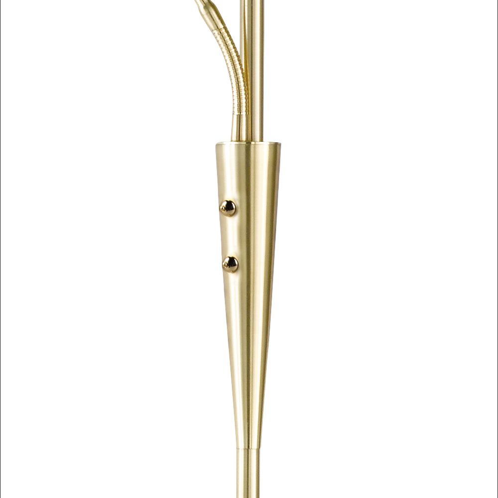 Quebec - Floor lamp - Brass Matt - Trio