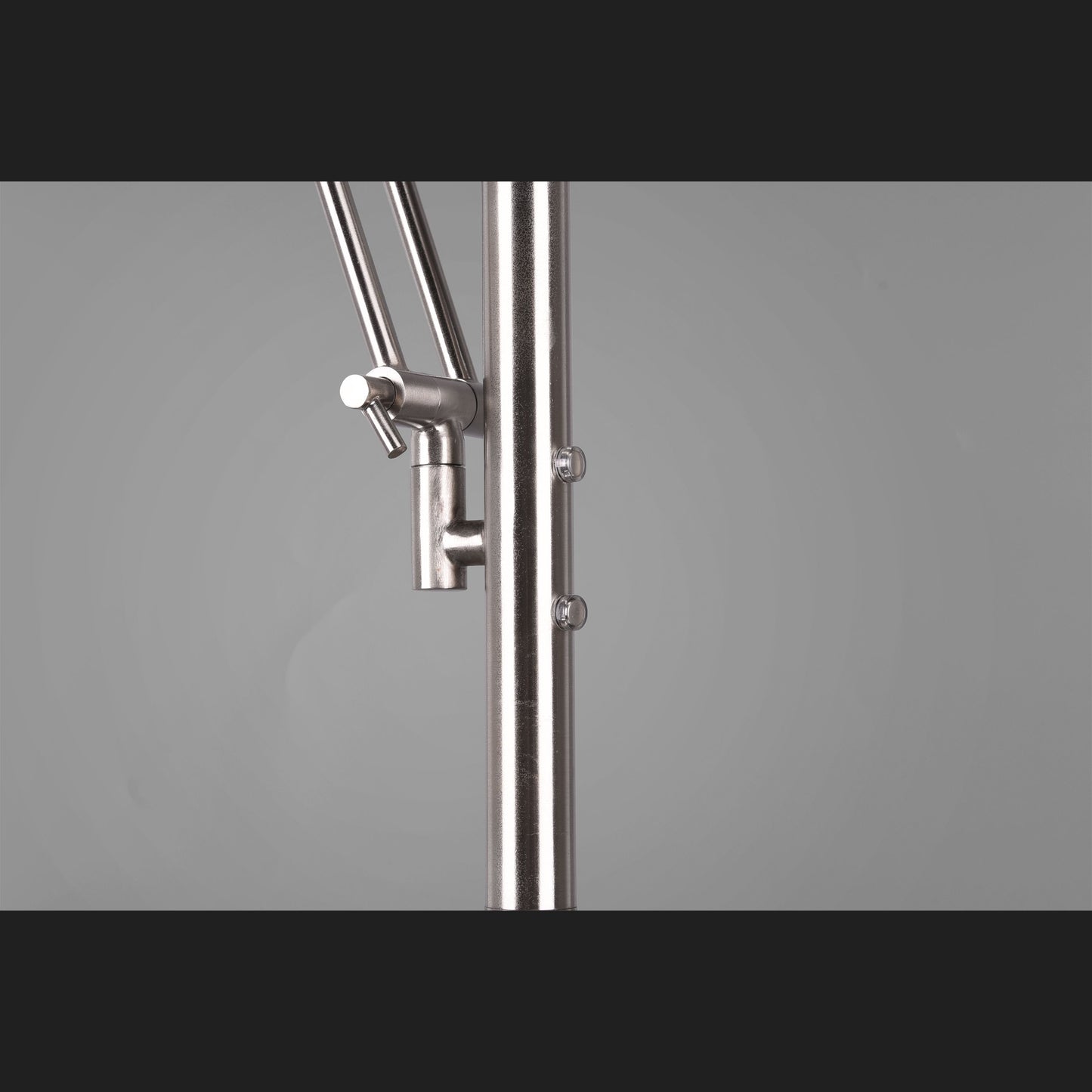 Barrie - Floor lamp - Nickel Matt - Trio