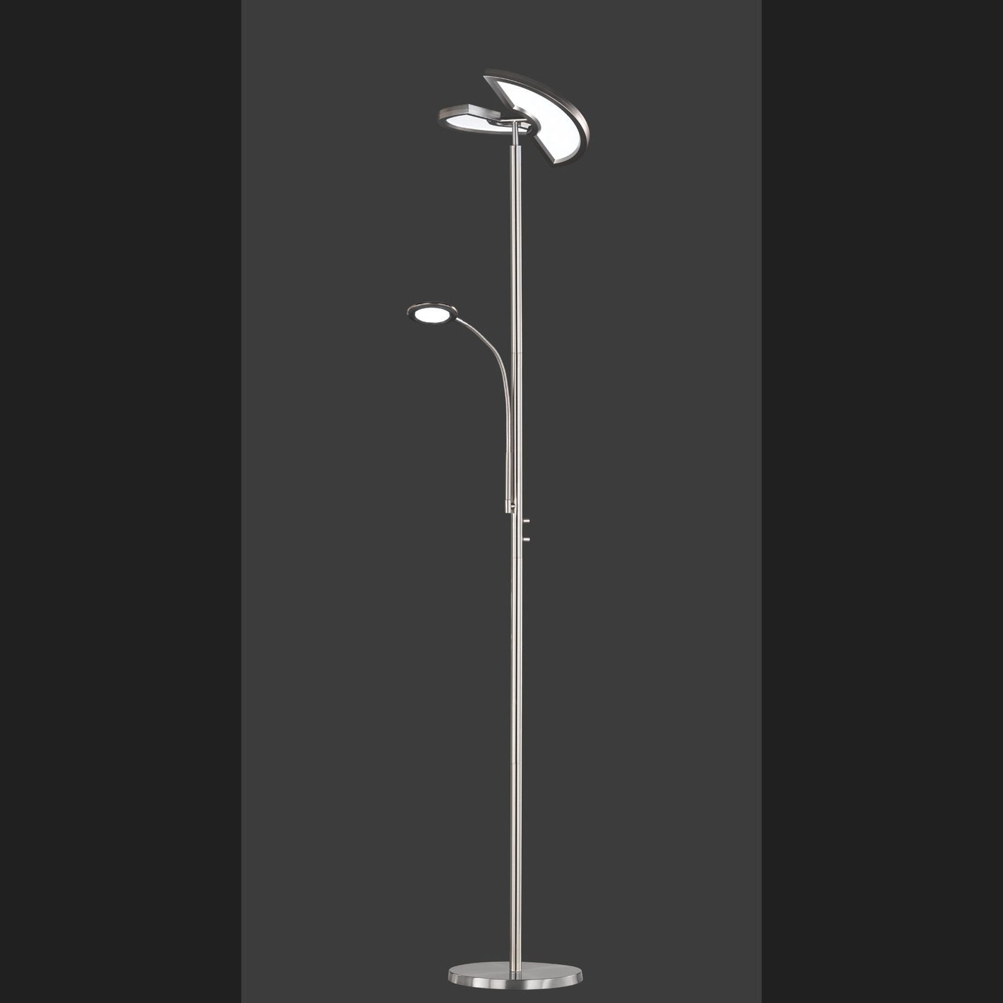 Split - Floor lamp - Nickel Matt - Trio