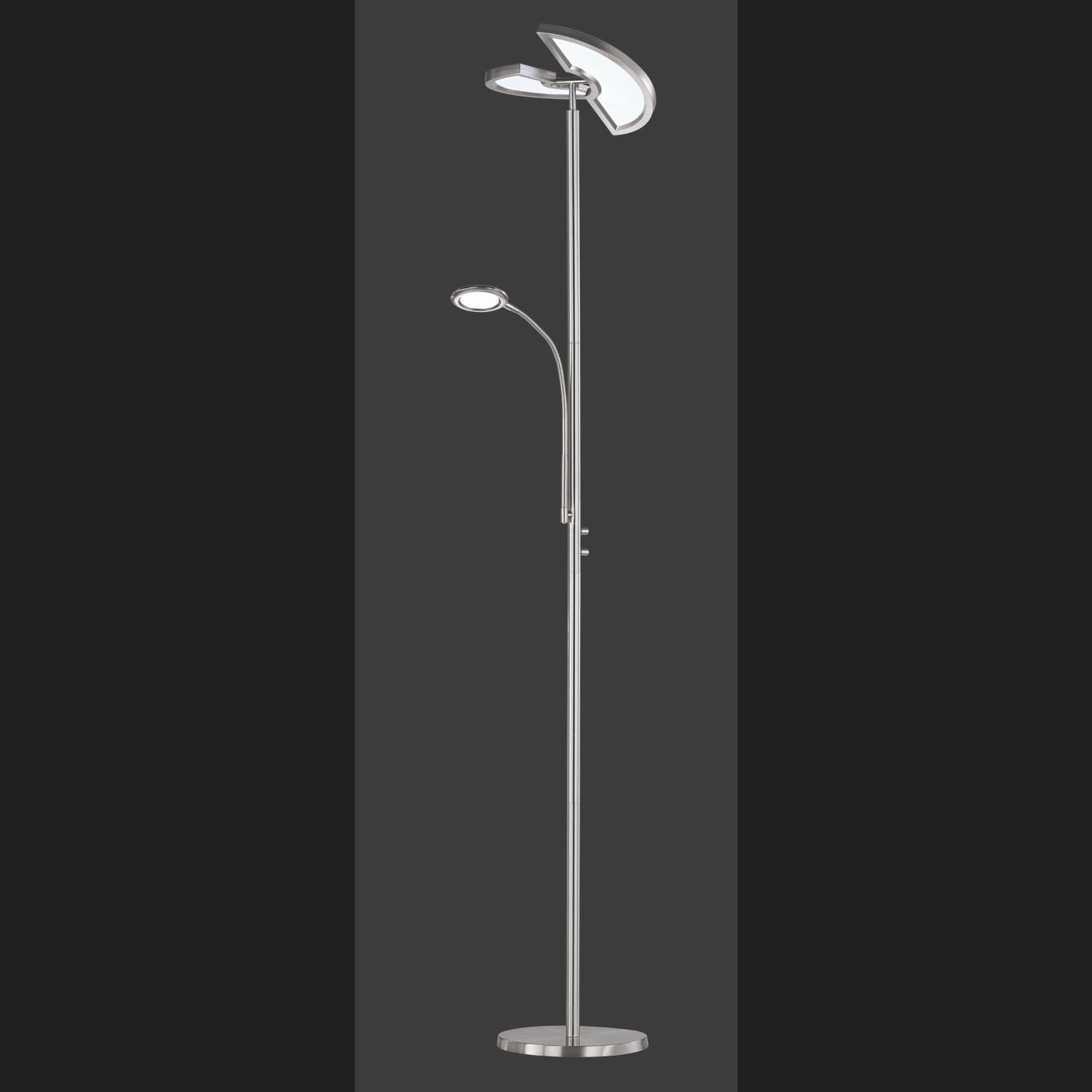 Split - Floor lamp - Nickel Matt - Trio