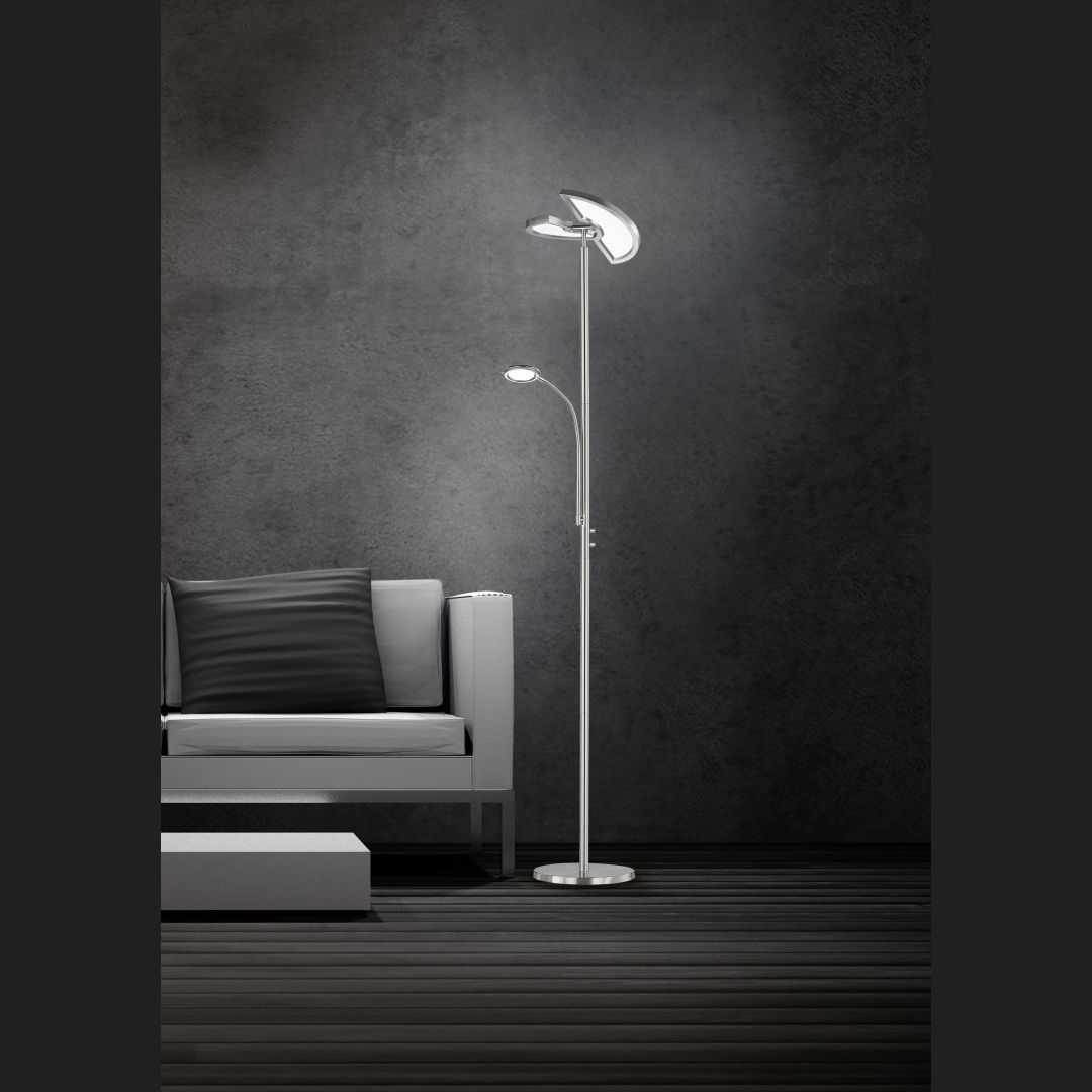 Split - Floor lamp - Nickel Matt - Trio
