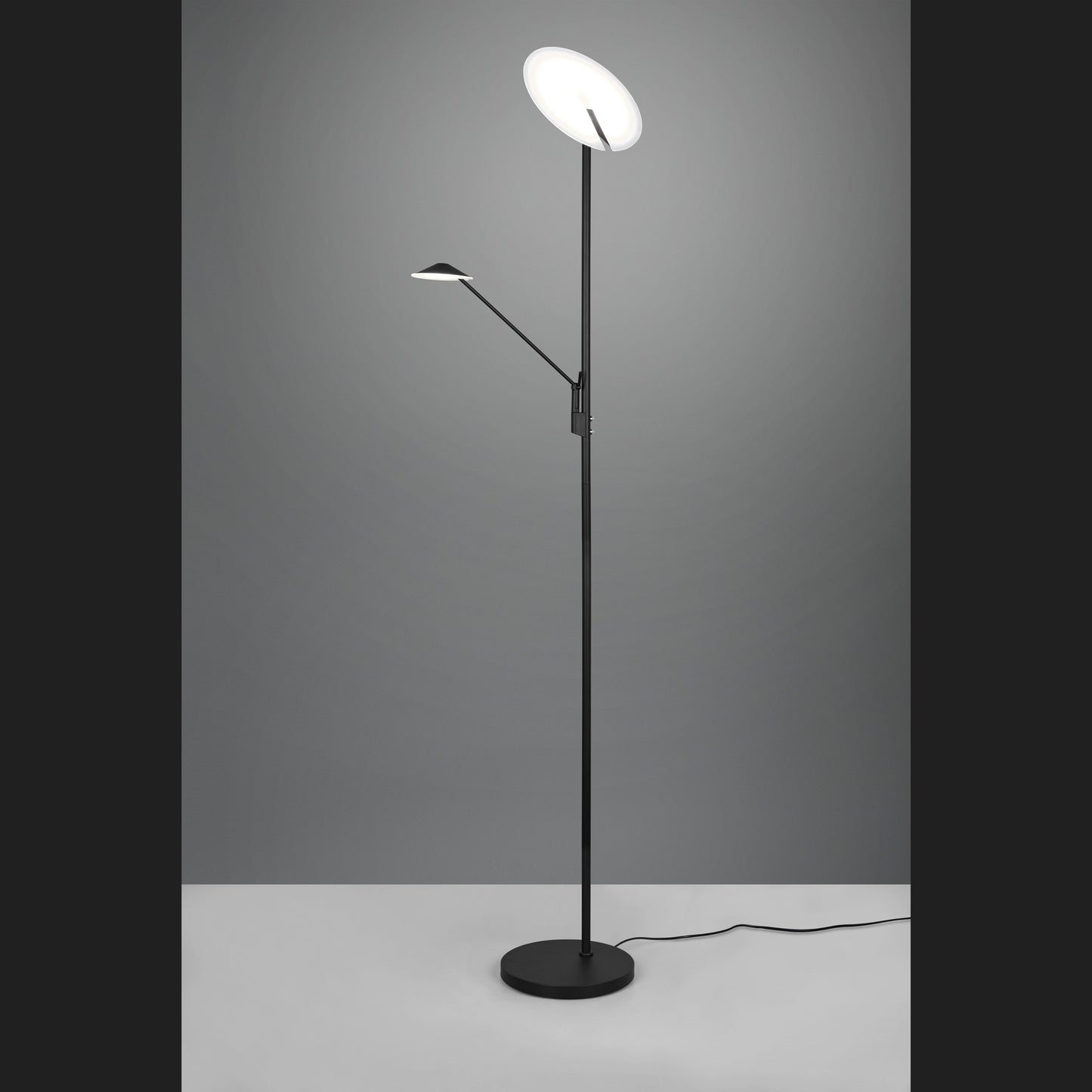 Brantford - Floor lamp - Black Matt - Trio