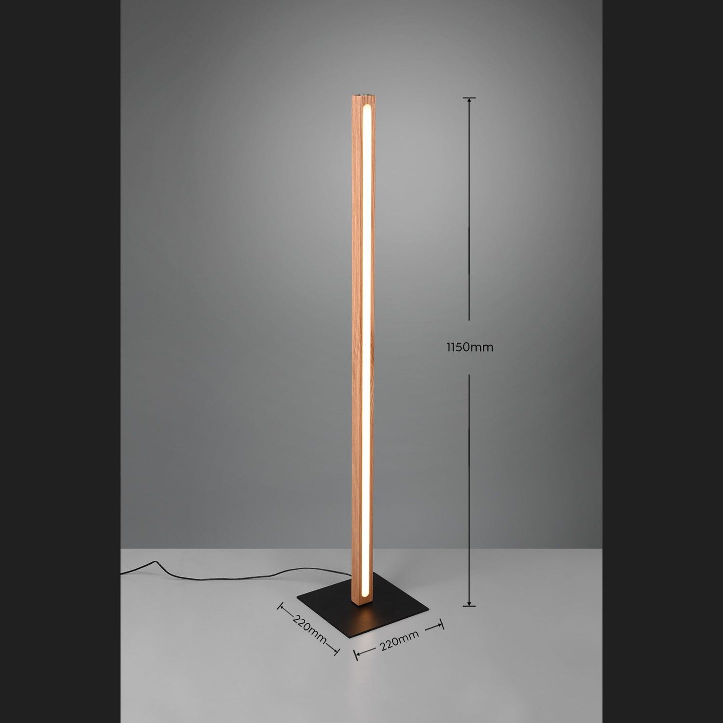 Bellari - Floor lamp - Natural Finish - Trio