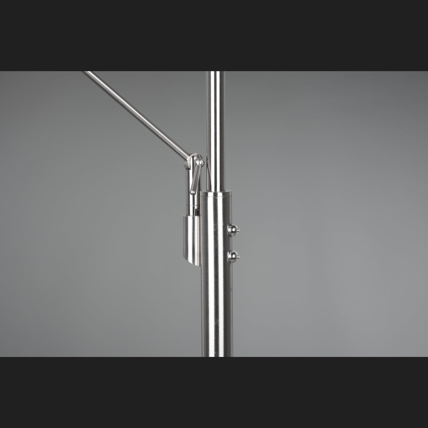 Franklin - Floor lamp - Nickel Matt - Trio