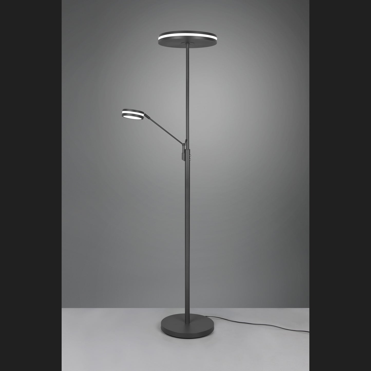 Franklin - Floor lamp - Anthracite - Trio