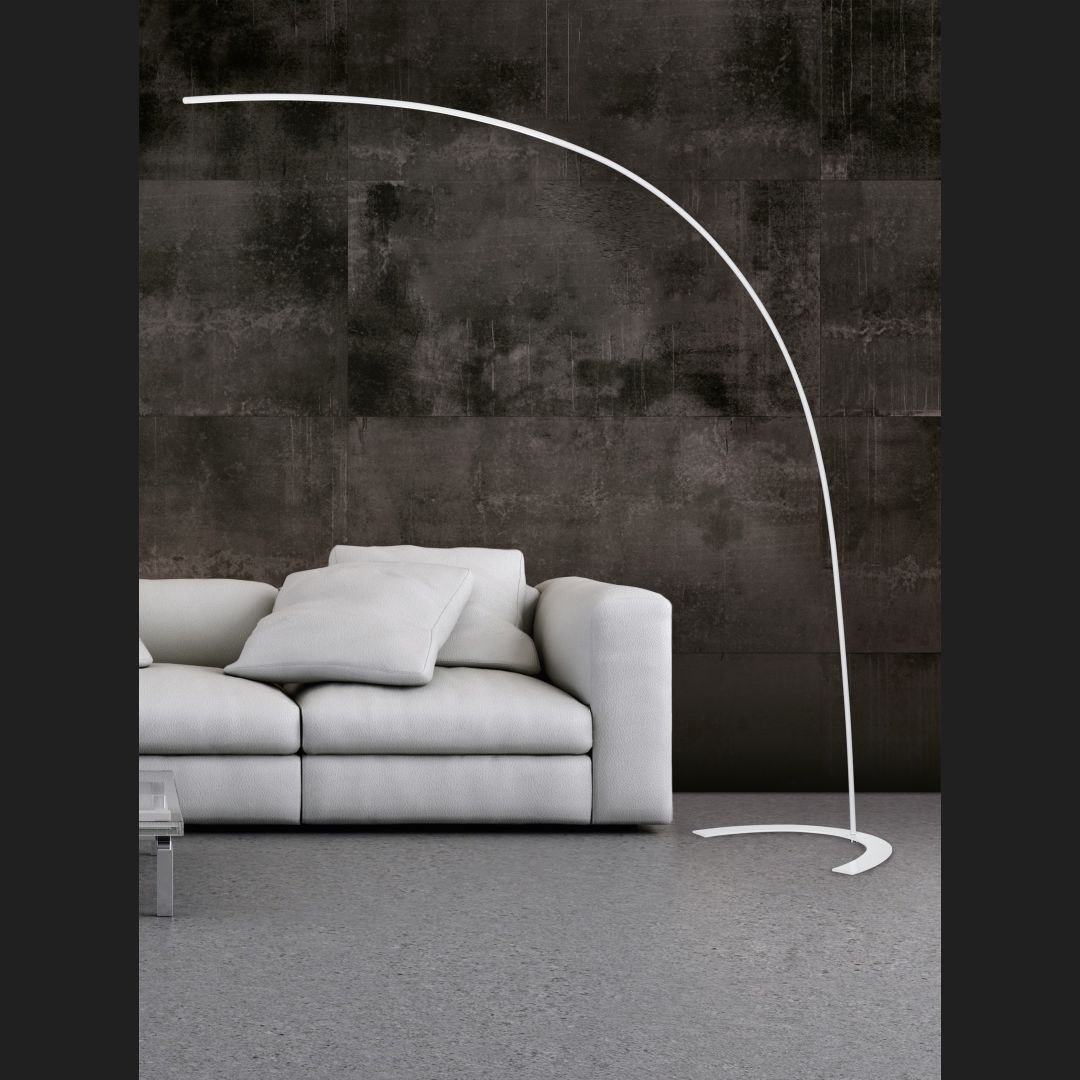 Shanghai - Floor lamp - White - Trio