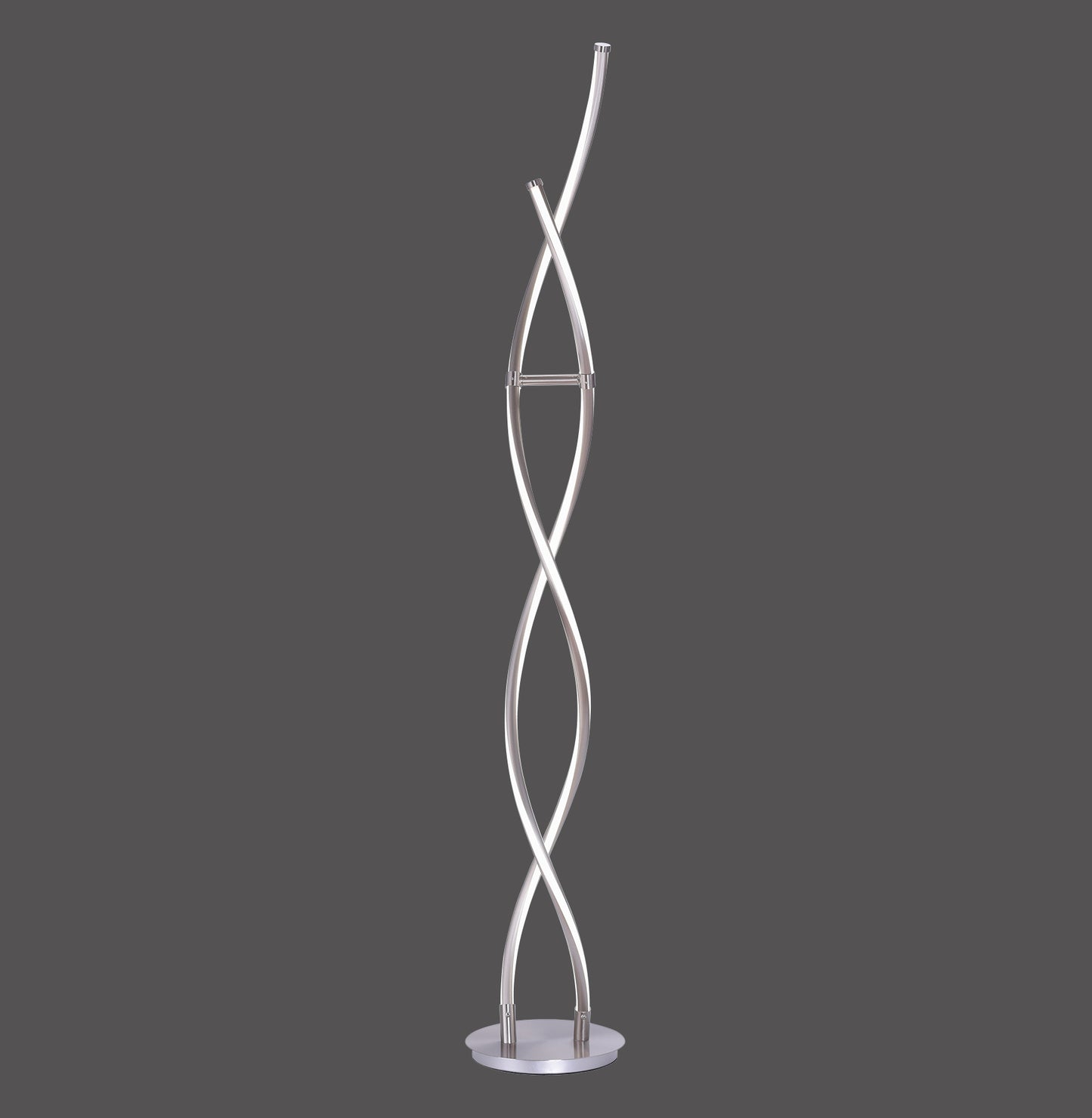 Q-Malina - Floor Lamp - Steel - By Paul Neuhaus - (439-55)