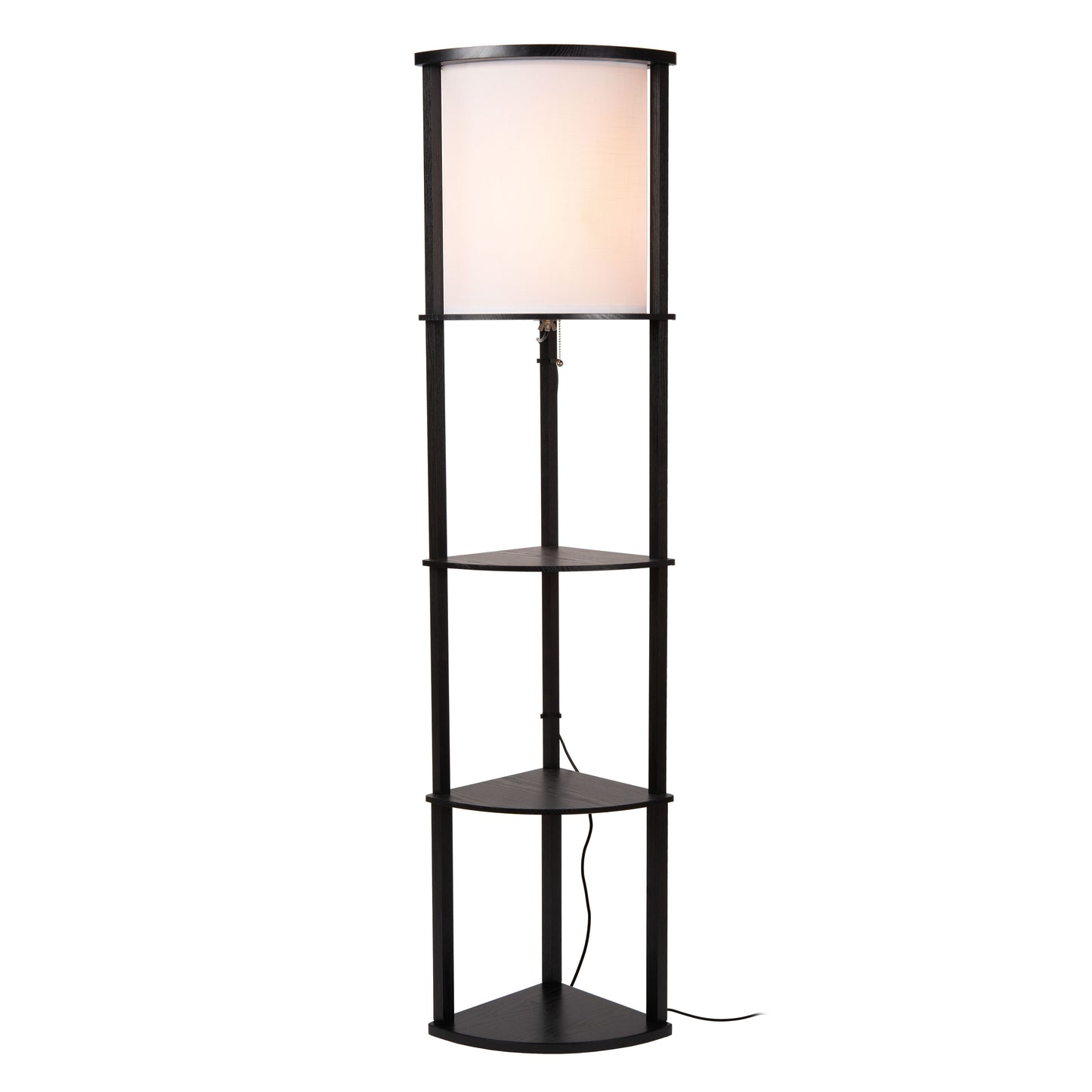 Lucide MENNO - Floor lamp - 1xE27 - Black