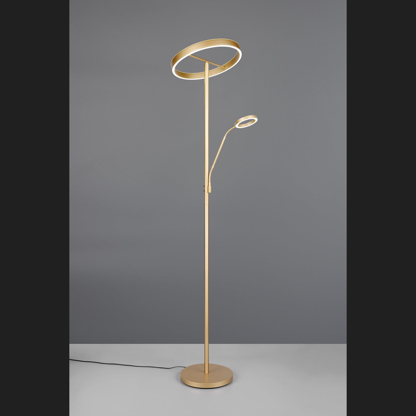 Willis - Floor Lamp - Gold - Trio - 449510279