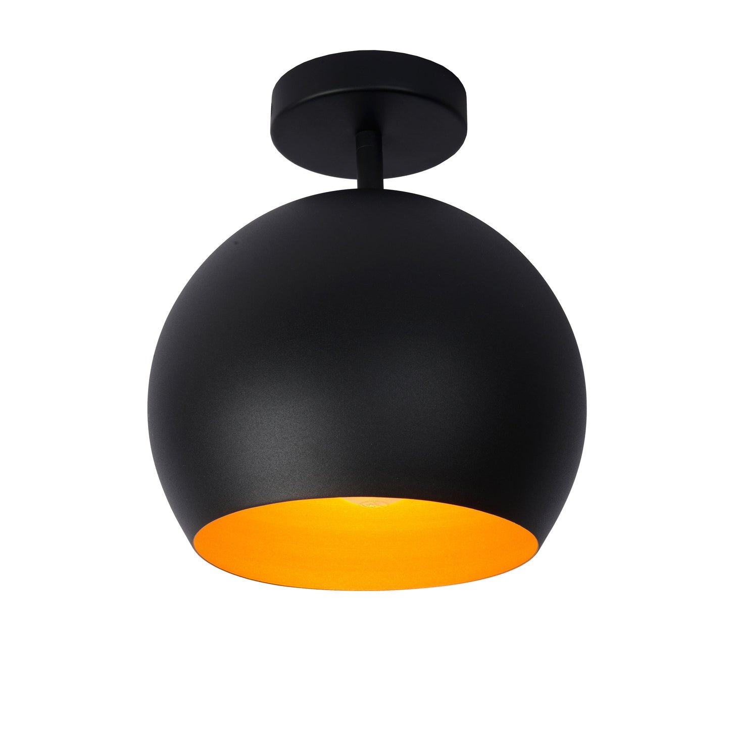 Lucide BINK - Flush ceiling light - Ø 24,5 cm - 1xE27 - Black