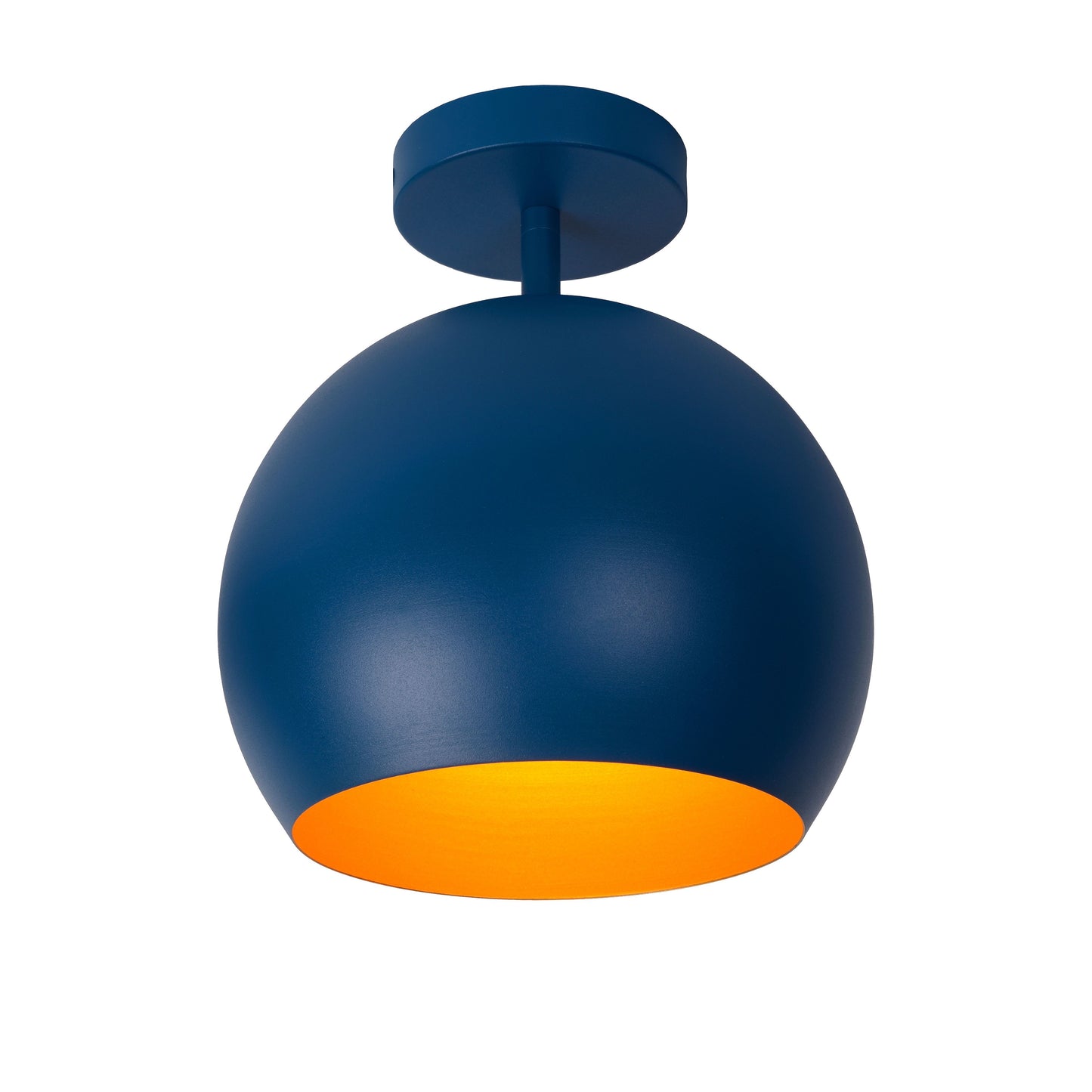 Lucide BINK - Flush ceiling light - Ø 24,5 cm - 1xE27 - Blue