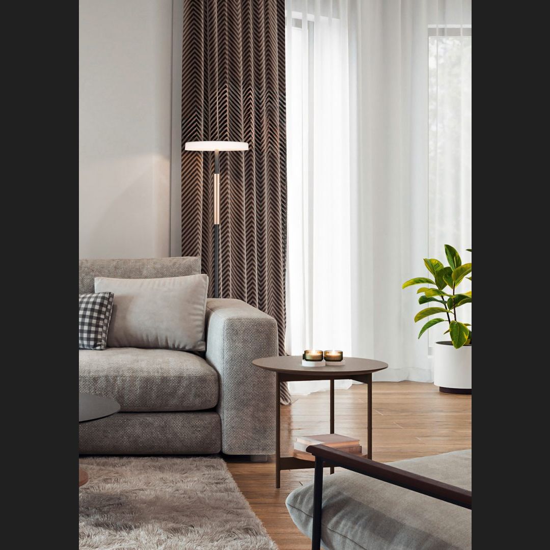 Celeste - Floor Lamp - White - Trio - 454910165