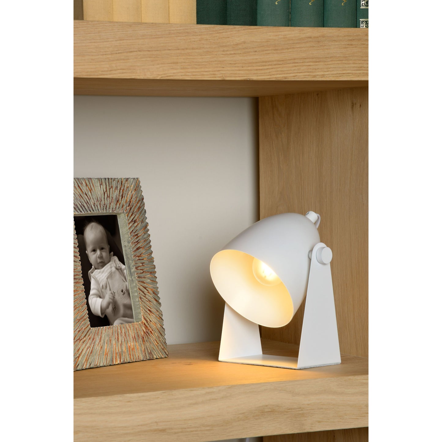 Lucide CHAGO - Table lamp - 1xE14 - White
