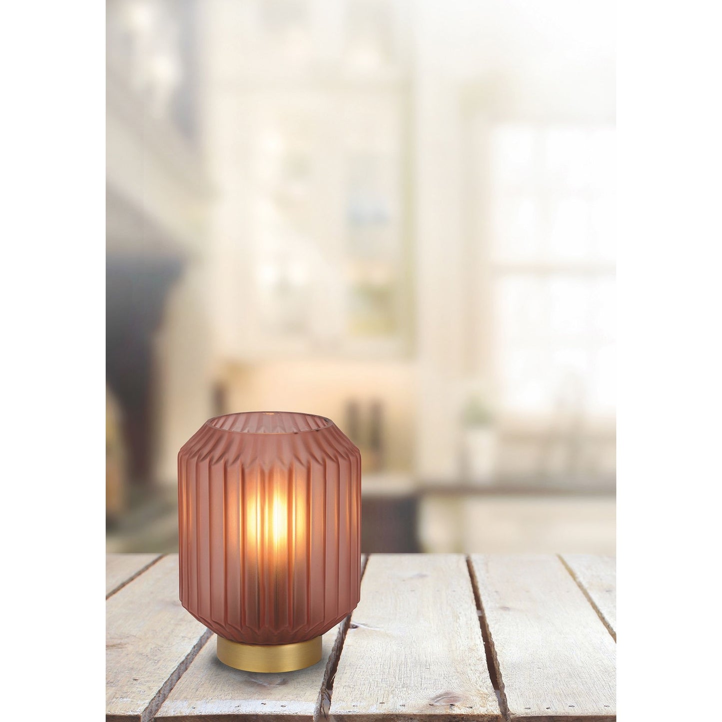 Lucide SUENO - Table lamp - Ø 13 cm - 1xE14 - Pink