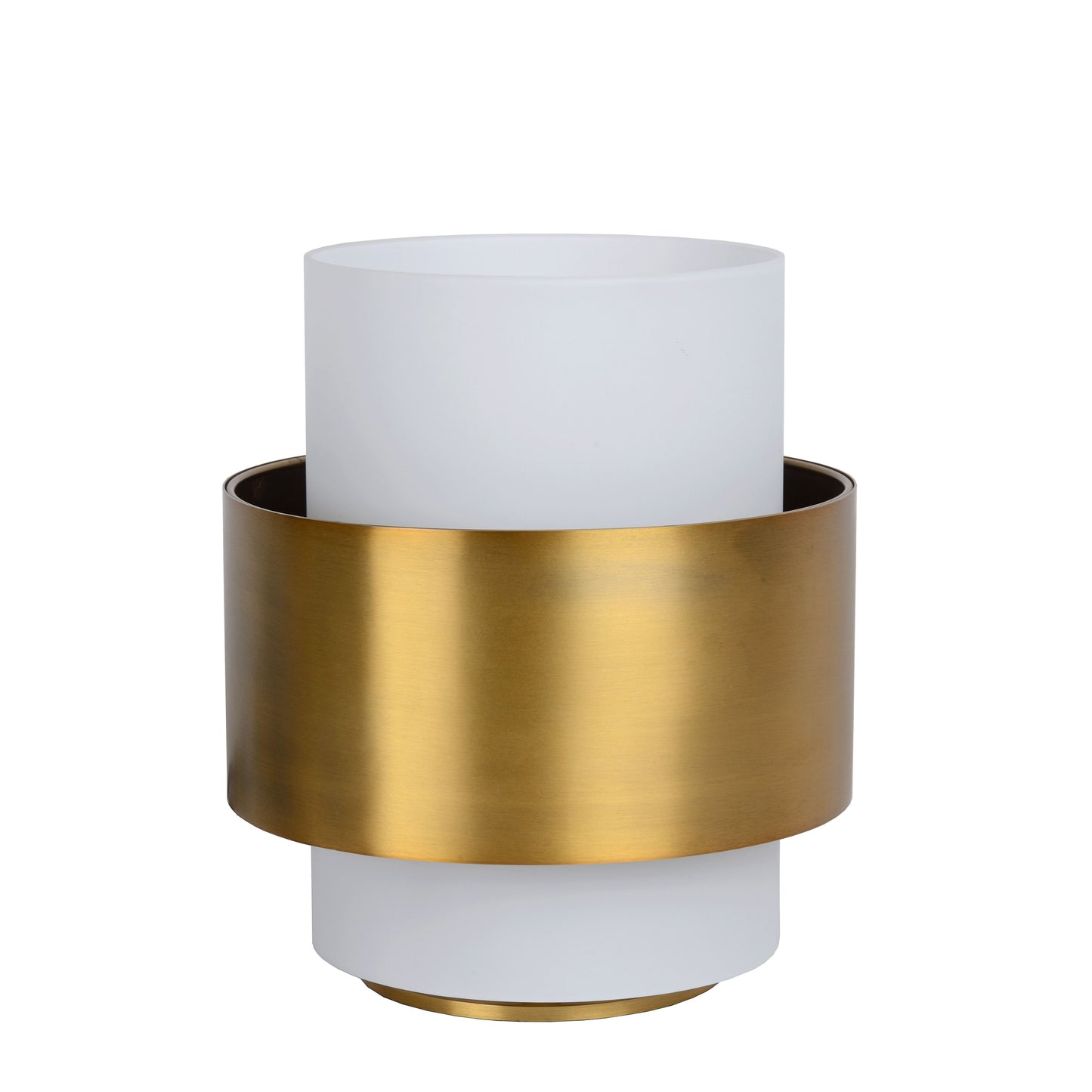 Lucide FIRMIN - Table lamp - Ø 20 cm - 1xE27 - Matt Gold / Brass