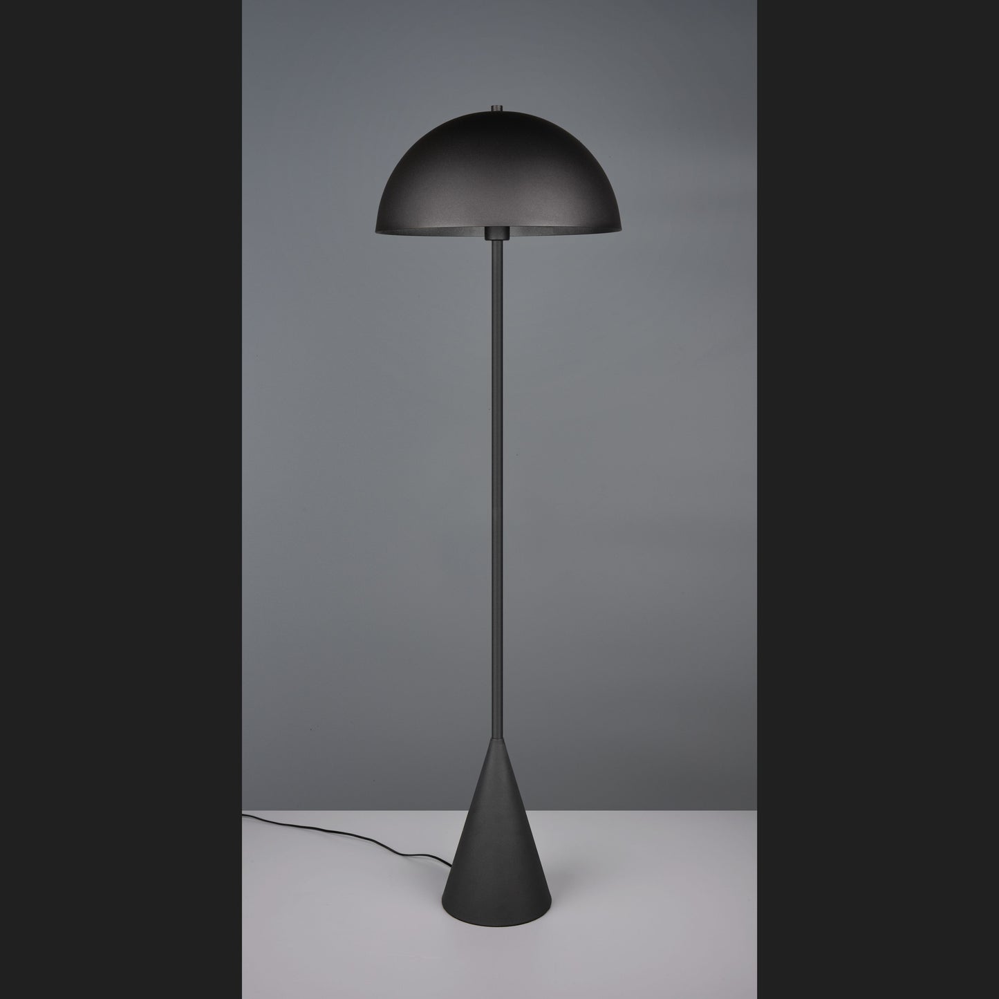Alfie - Floor Lamp - Black Matt - Trio - 465000132