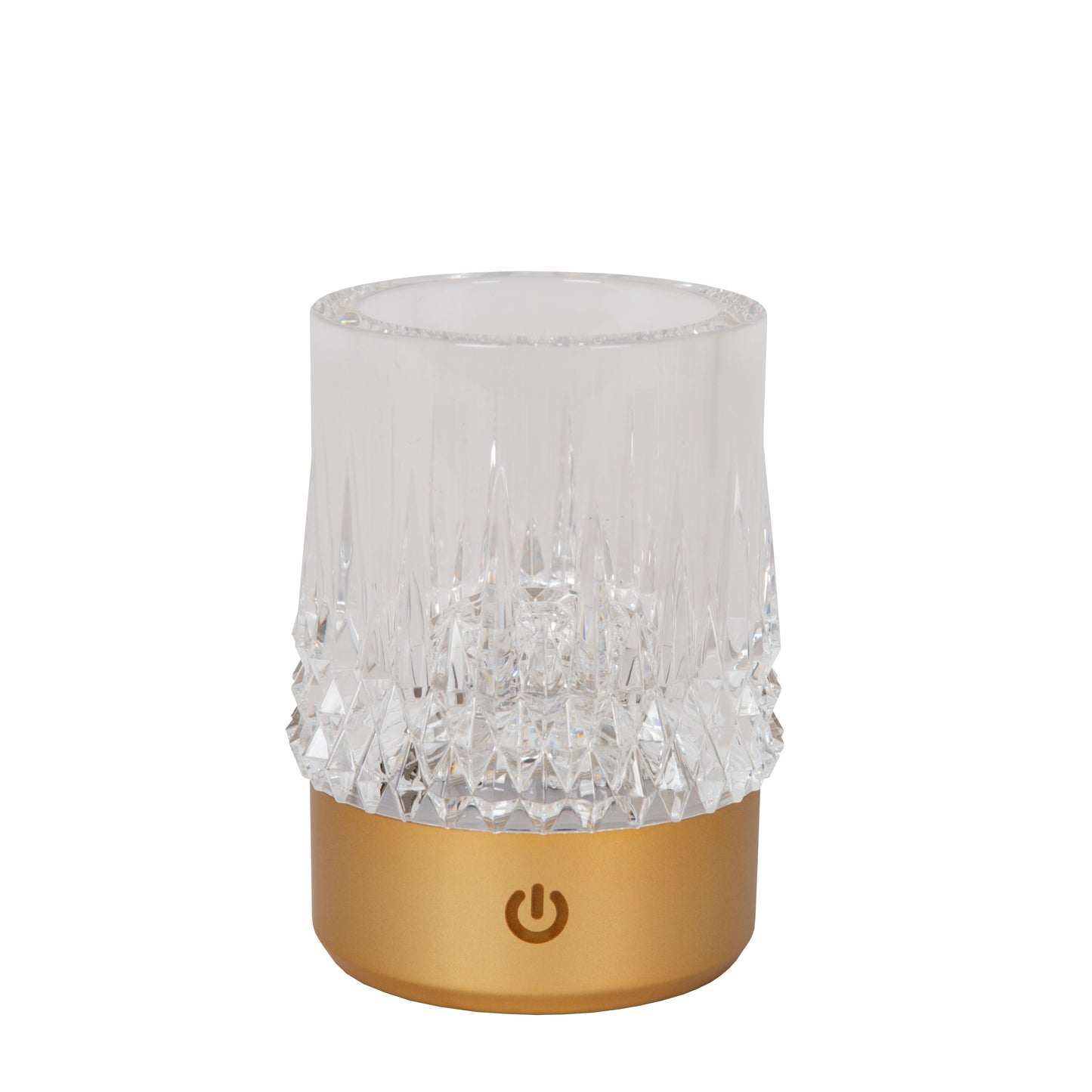 Lucide LILI - Rechargeable Table lamp - Battery pack/batteries - Ø 8 cm - LED Dim. - 1x3W 2700K/3000K - Matt Gold / Brass - Set of 3