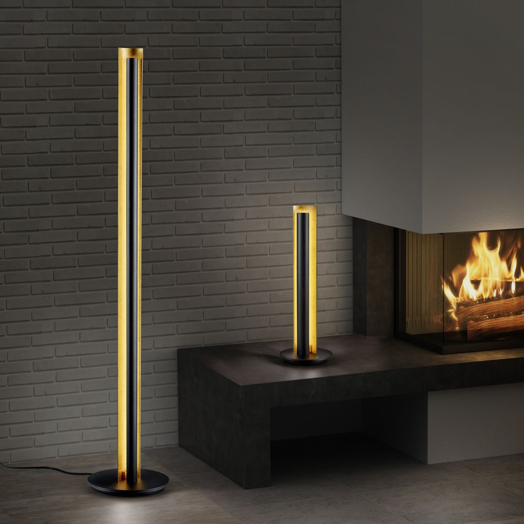Texel - Floor lamp - Black - Trio