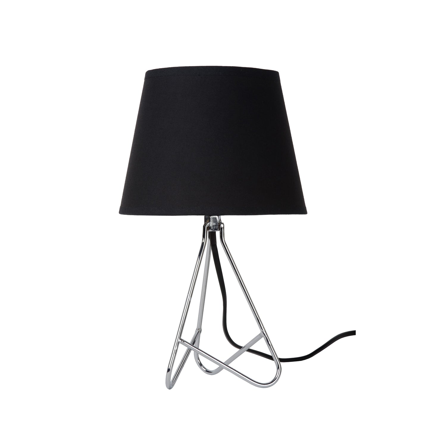 Lucide GITTA - Table lamp - Ø 17 cm - 1xE14 - Chrome