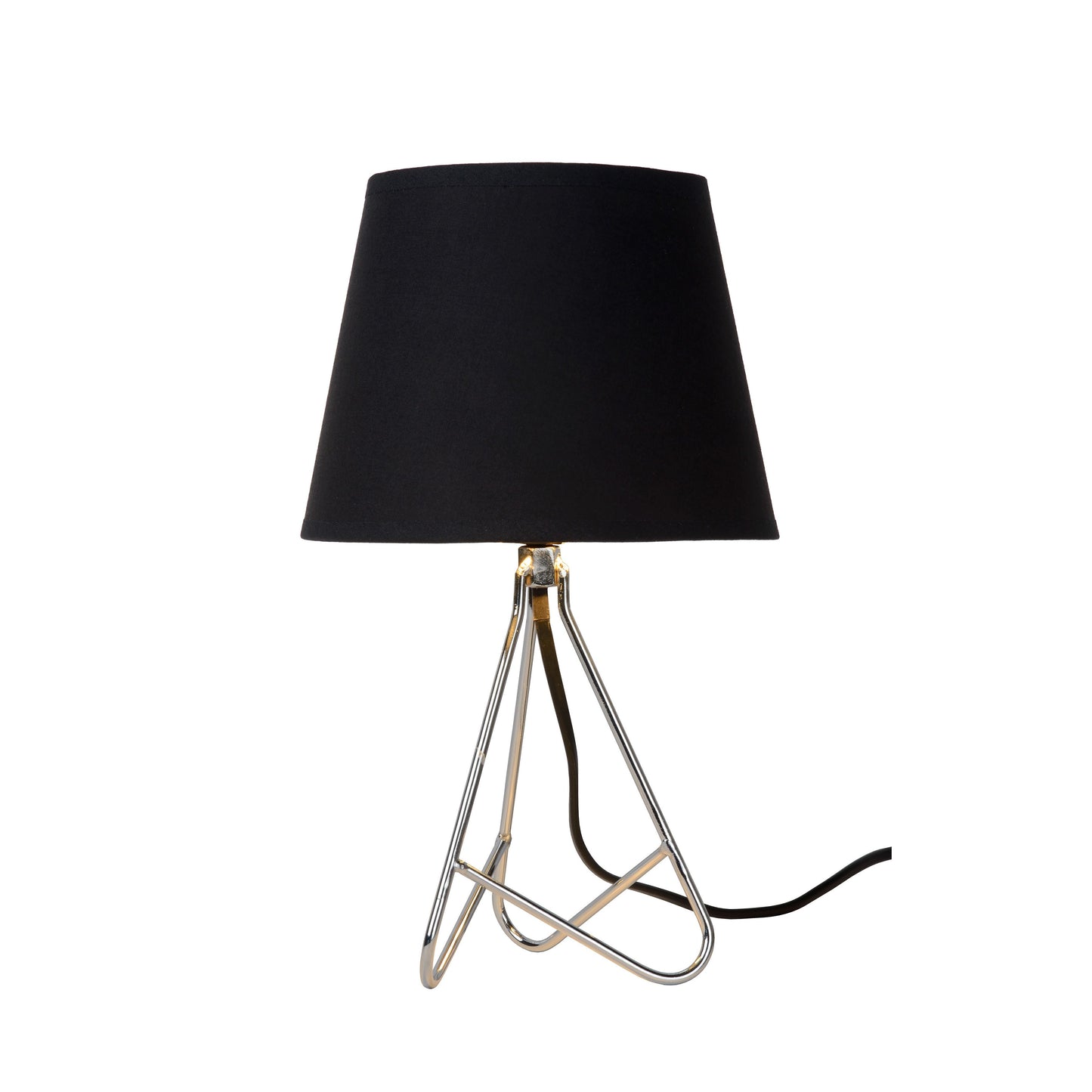 Lucide GITTA - Table lamp - Ø 17 cm - 1xE14 - Chrome