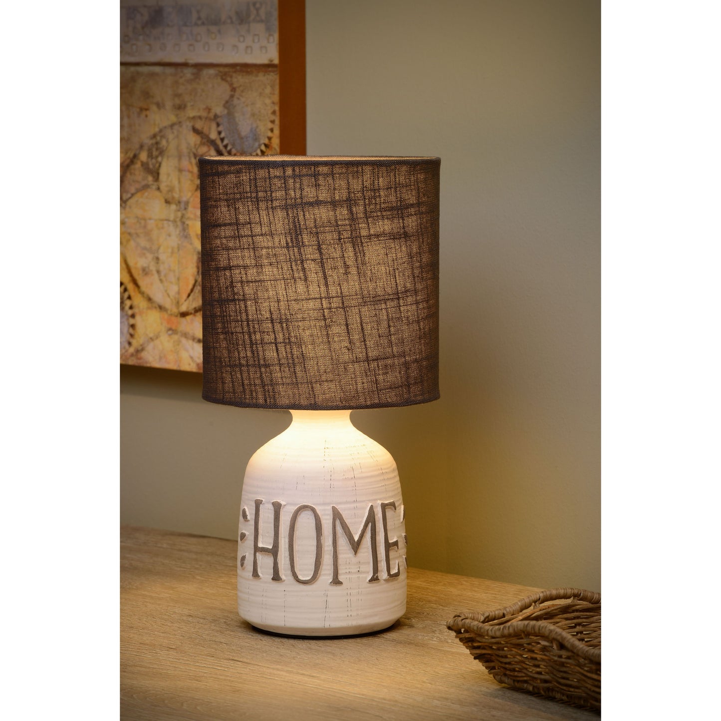 Lucide COSBY - Table lamp - Ø 16,5 cm - 1xE14 - White