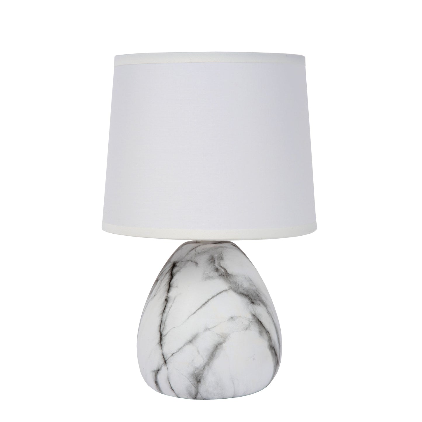 Lucide MARMO - Table lamp - Ø 16 cm - 1xE14 - White