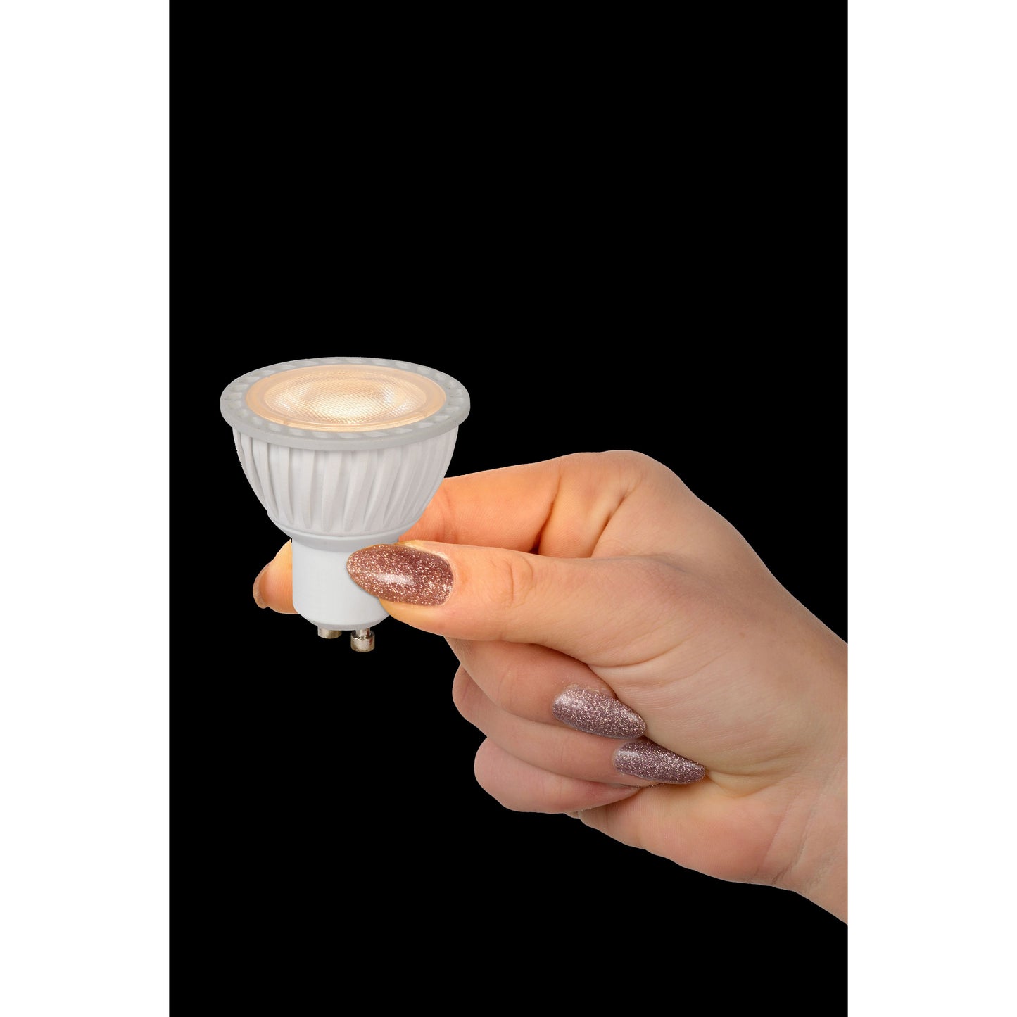 Lucide MR16 - Led bulb - Ø 5 cm - LED Dim. - GU10 - 3x5W 3000K - White - Set of 3