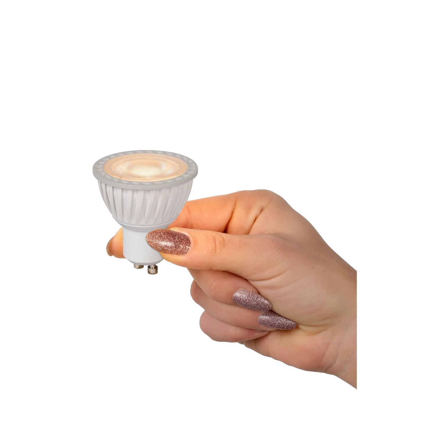 Lucide MR16 - Led bulb - Ø 5 cm - LED Dim. - GU10 - 1x5W 2200K/2700K - 3 StepDim - White