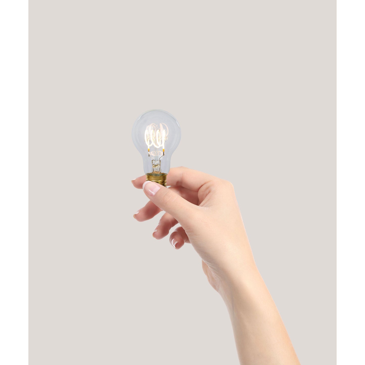 Lucide A60 - Filament bulb - Ø 6 cm - LED Dim. - E27 - 1x4,9W 2700K - Transparant