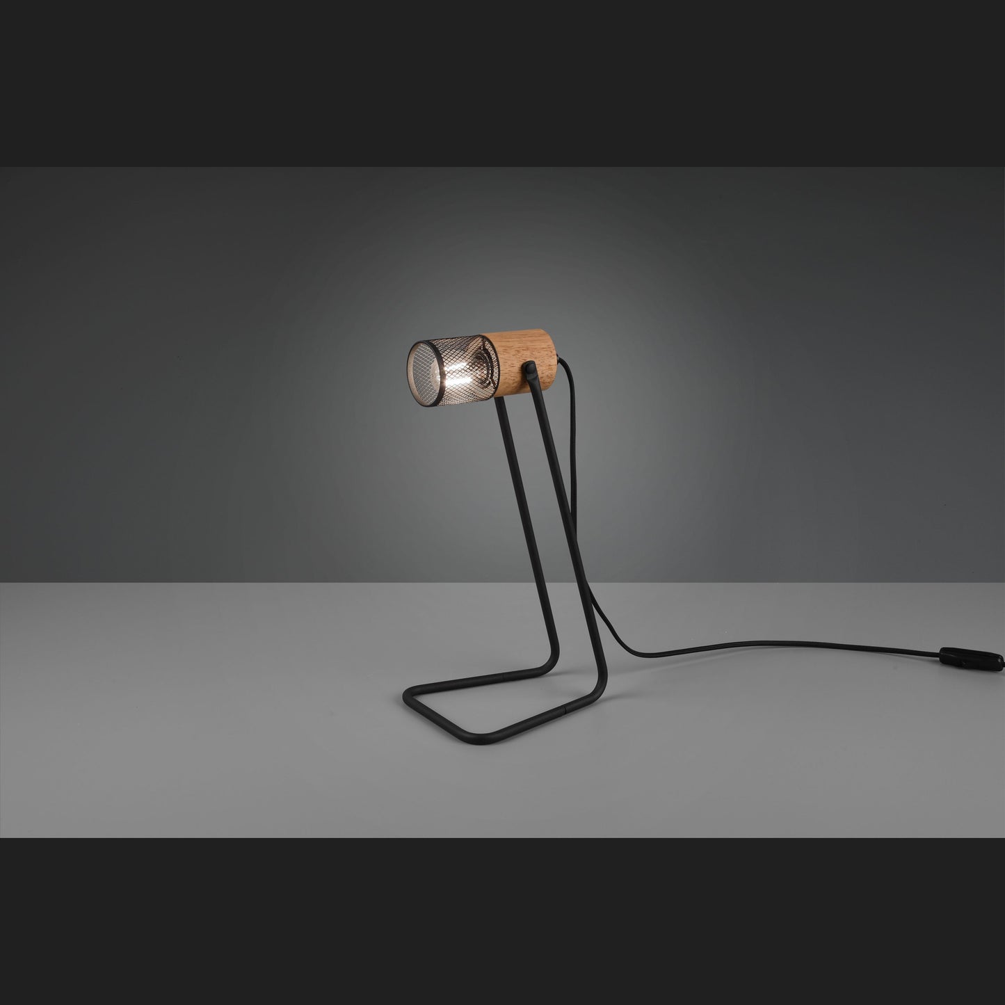Tosh - Table lamp - Black Matt - Trio