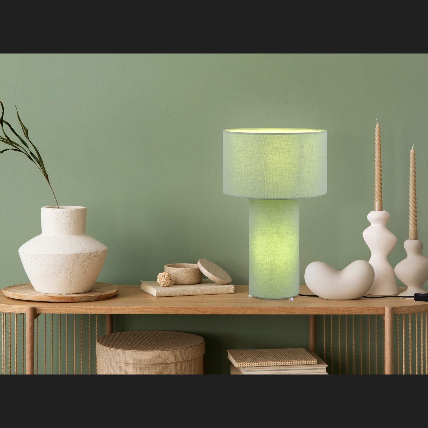 Bale - Table lamp - Pistachio Green - Trio