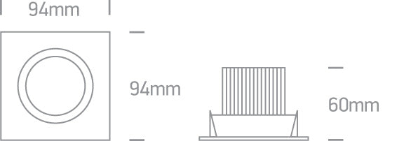 The 12W COB Range