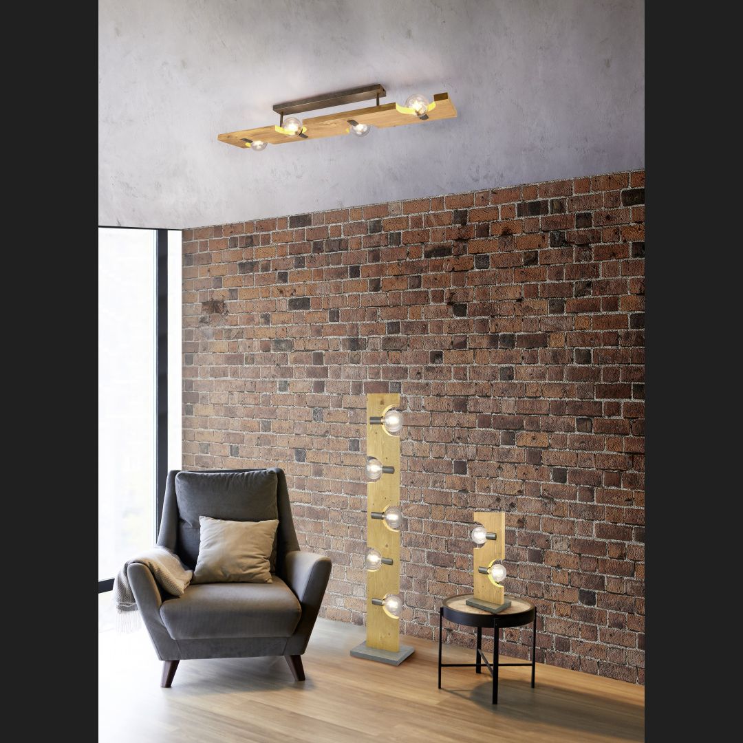 Tailor - Table lamp - Natural Finish - Trio