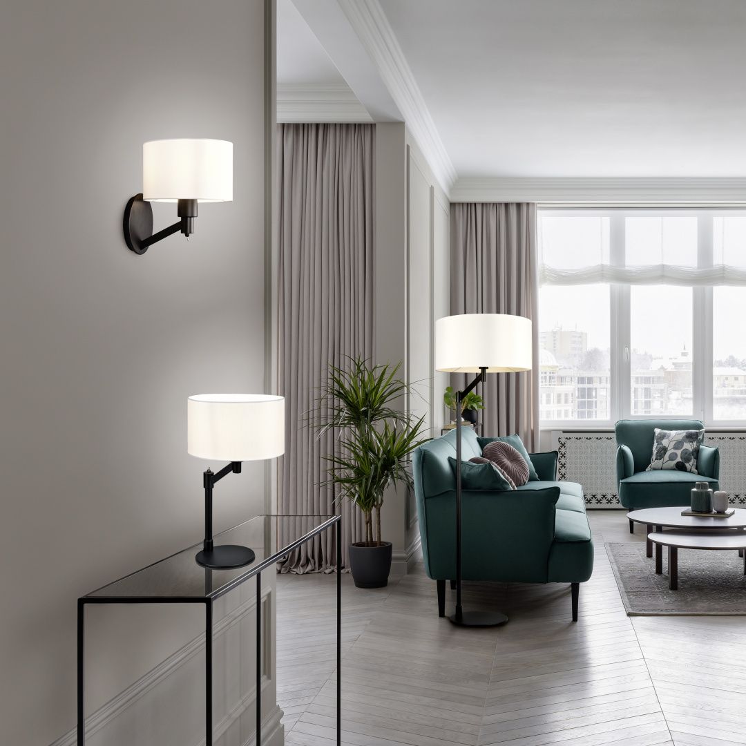 Cassio - Table lamp - White - Trio