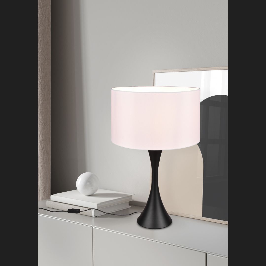 Sabia - Table lamp - White - Trio