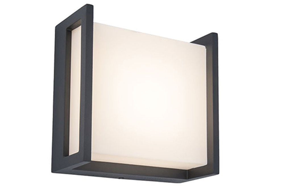 Qubo Wall Light- Dark Grey