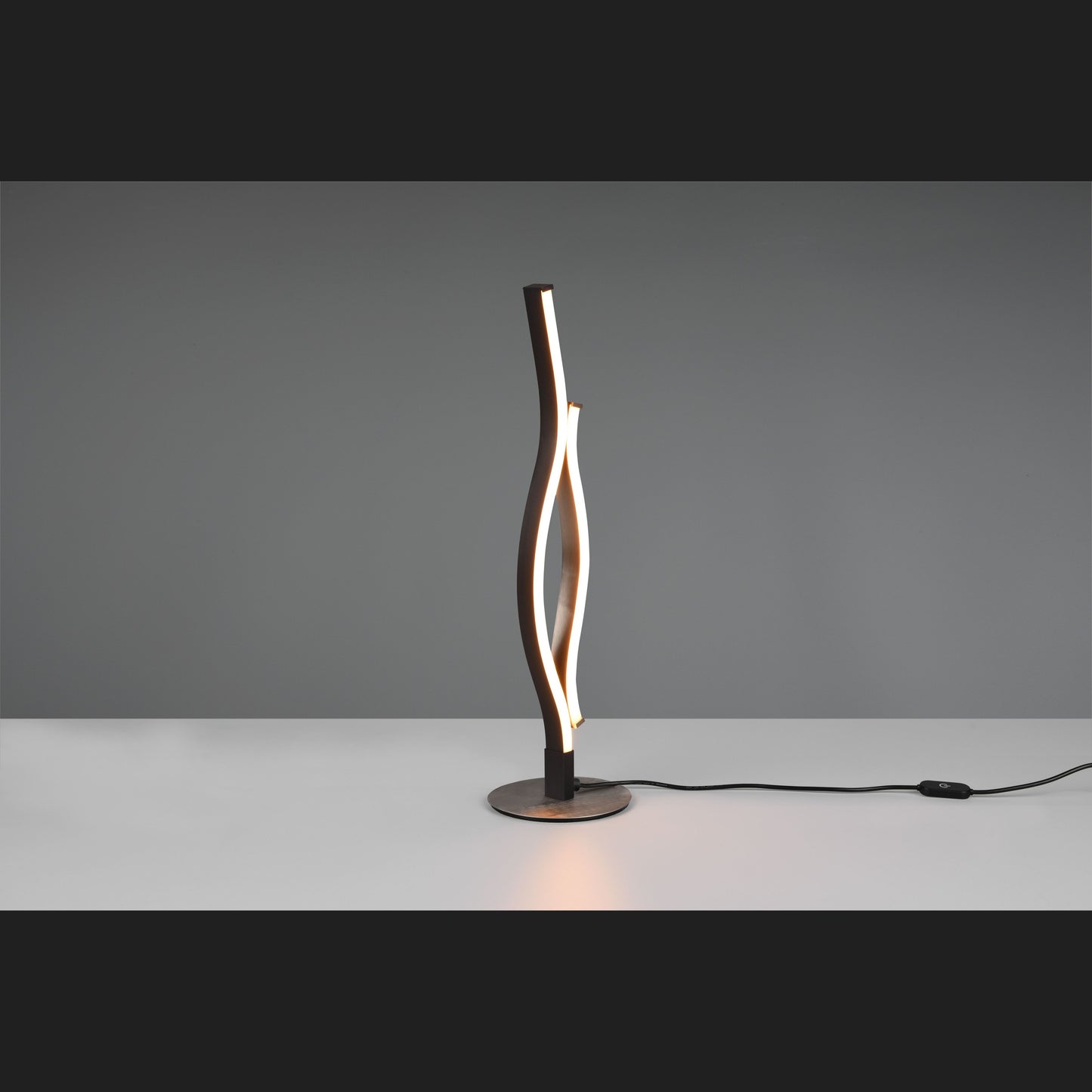 Blaze - Table lamp - Brushed Aluminium - Trio