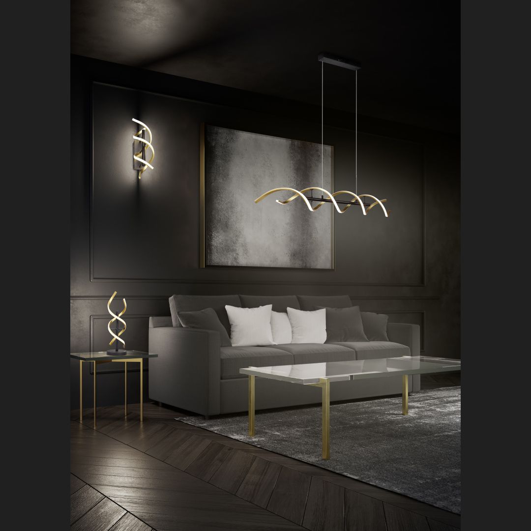 Sequence - Table lamp - Brass Matt - Trio