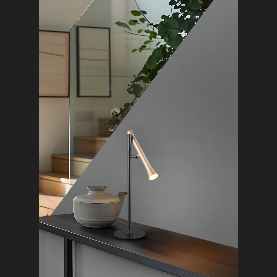 Fiato - Table Lamp - Black Matt - Trio - 552010165