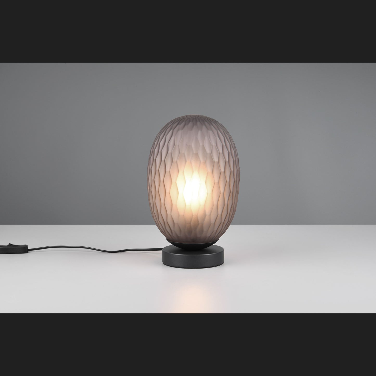 Facette - Table Lamp - Smoke - Trio - 564200154