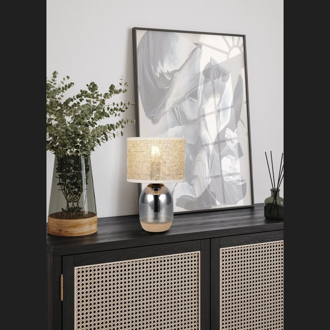 Tara - Table Lamp - Natural Finish - Trio - 564900157
