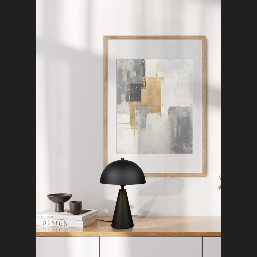 Alfie - Table Lamp - Black Matt - Trio - 565000132