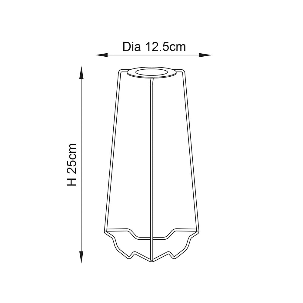 Shade carrier 9 inch
