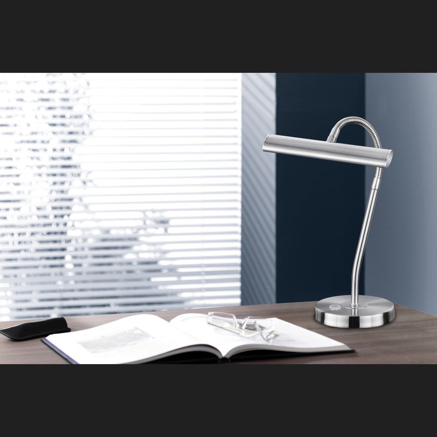 Curtis - Table lamp - Nickel Matt - Trio