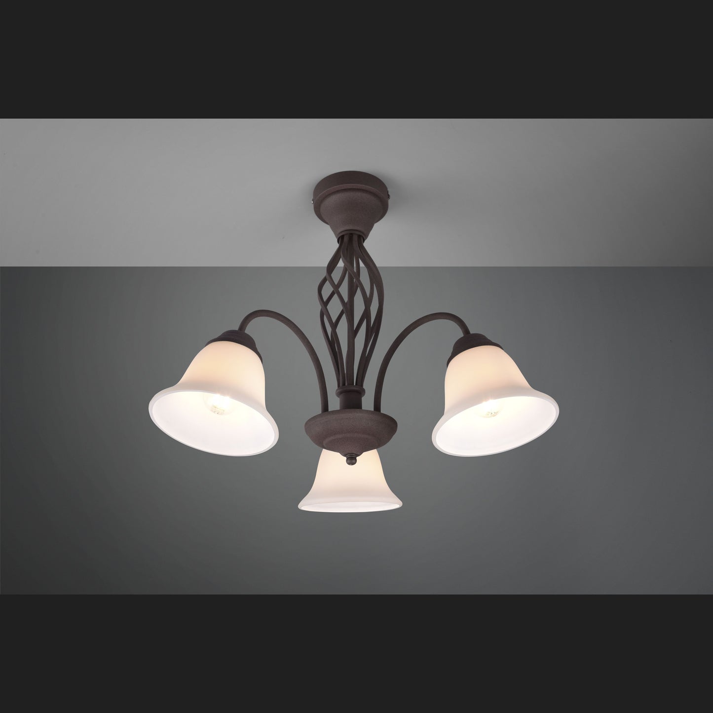 Rustica - Ceiling lamp - White - Trio