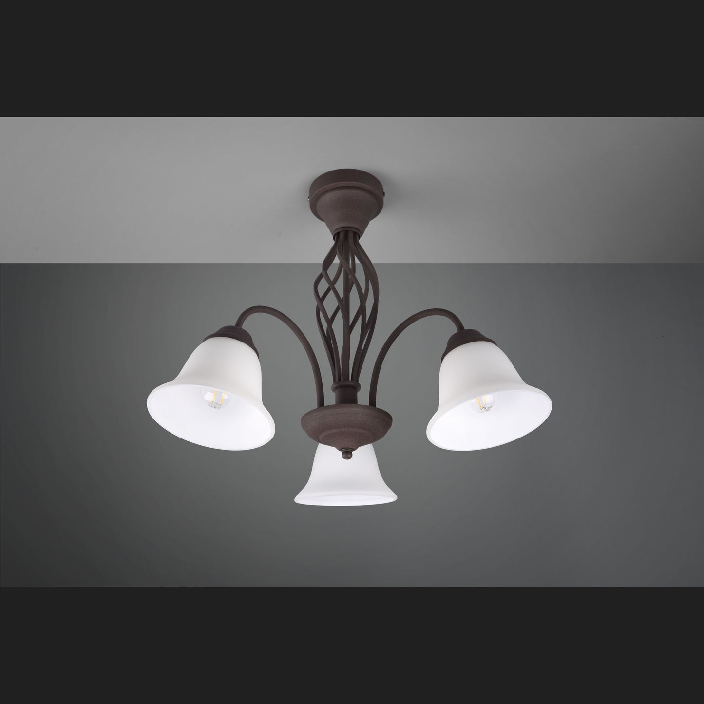 Rustica - Ceiling lamp - White - Trio